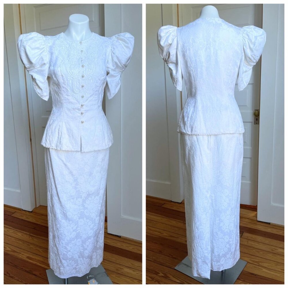 80s Wedding Dress